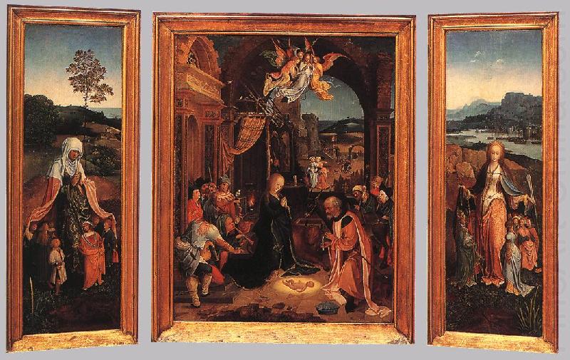 BEER, Jan de Triptych  hu255 china oil painting image